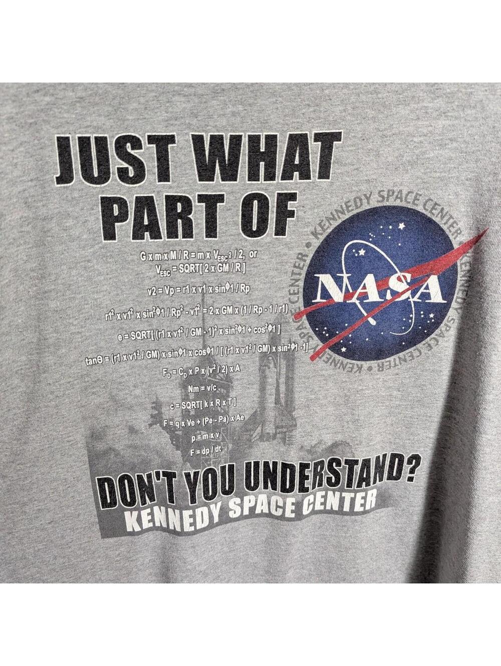 NASA Kennedy Space Center Rocket Science Graphic T-Shirt